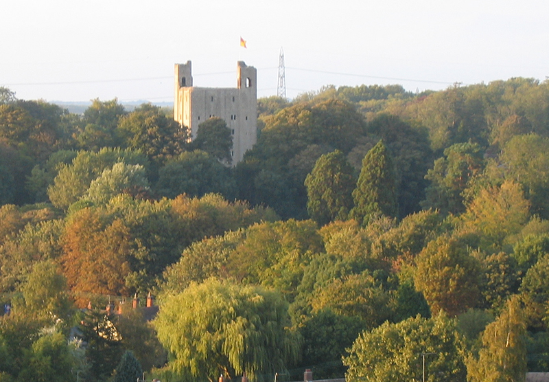 You get views of things that are often invisible to road users when you go on a balloon flight over Essex. Whilst the top of the Norman keep of Hedingham Castle is visible from some distance, the main Georgian house is normally hidden from view. And of course aerial views give a much better perspective of the setting of these fine historic buildings